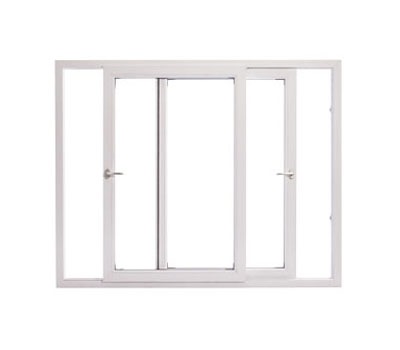 پنجره یوپی وی سی کشویی جفت ریل