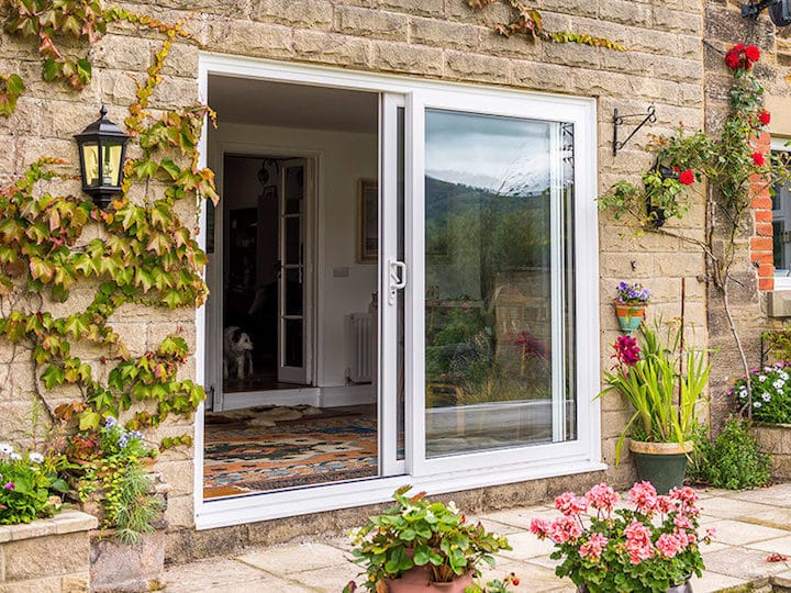 پنجره یوپی وی سی کشویی تک ریل